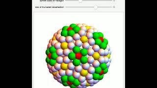 Spheres on a Truncated Icosahedron [upl. by Melisent]