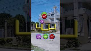 INSIDE OUT BALL DROPS GAME gamefilter fypシ゚viral shortsfeed [upl. by Chemash]