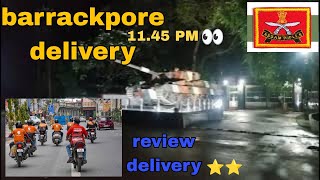 raat 1145 shyamnagar to barrackpore food delivery swiggy [upl. by Denzil]