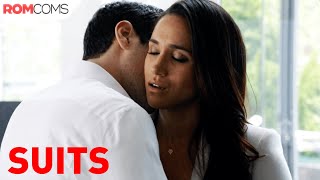 Rachel Cheats on Mike with Logan  Meghan Markle Kiss Scene from Suits  RomComs [upl. by Niobe]