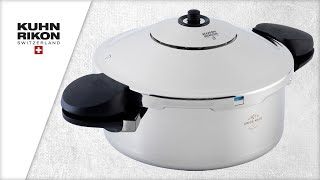 DUROMATIC® INOX Forma Pressure cooker  KUHN RIKON [upl. by Nilyam742]