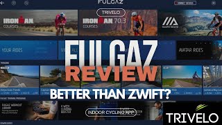 FulGaz Review  the perfect indoor cycling app for Ironman Training [upl. by Kila313]