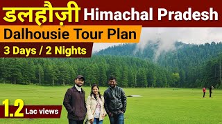 Dalhousie Tourist Places  Dalhousie Tour Plan  Dalhousie Tour Guide  Dalhousie Khajjiar Tour plan [upl. by Wills]