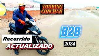 B2B  EXAMEN DE MOTO TOURING CONCHAN LO ULTIMO Y ACTUALIZADO lima motorbike brevete [upl. by Anne-Marie]