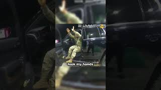 Officers arrest an army Lieutenant during a traffic stop [upl. by Billat135]