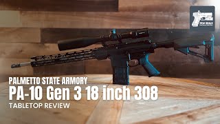 Palmetto State Armory PA10 18quot 308 Winchester Unboxing pa10 308winchester dmr [upl. by Dami82]