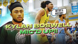 We MICD up 5star Arizona commit Kylan Boswell 🎤  Bro was talking CRAZY 😭 [upl. by Enitsugua760]