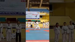 Poomsae 3 Female  Selfdefence Taekwondo National Tournament  2024 Bangladesh taekwondoking [upl. by Lancelot609]