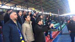 Ankaragüçlüler Diyarbakır Amedspor Deplasmanında Ankaragücü BEÇ İstiklal Marşı [upl. by Nomed]