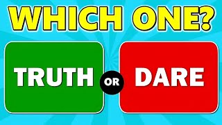 Truth or Dare Questions  Interactive Game truthordare dare truth quiz [upl. by Veljkov]