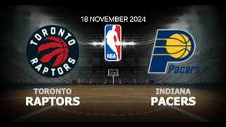 Toronto Raptors VS Indiana Pacers  NBA Match Prediction  Basketball Match Prediction [upl. by Bridie]