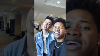 JAMES CHARLES LOST THE SINGING CHALLENGE AGAINST ME 😱🤩 shorts [upl. by Aylward772]