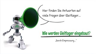 Wie werden Gleitlager eingebaut [upl. by Broek]