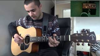 Pretty Lights  Finally Moving Joel Ramsay Acoustic Cover  BOSS RC30 [upl. by Engeddi]