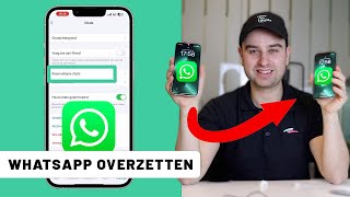 Hoe zet je WhatsApp geschiedenis over naar iPhone [upl. by Ennaoj]