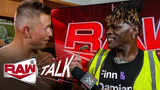 RTruth schools The Miz on The Judgment Day and premature initiation WWE Raw Talk Feb 5 2024 [upl. by Khai]