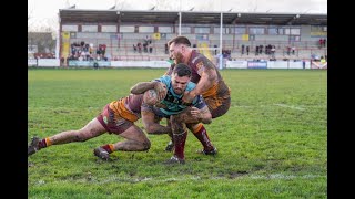 TRYLIGHTS  R1 Batley v Featherstone 2024 [upl. by Ocin474]