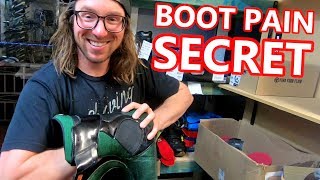 The Secret To Snowboard Boot Pain  Custom Insoles [upl. by Va]