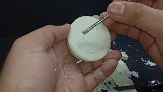 soap carving super easy  perla soap [upl. by Wiatt]