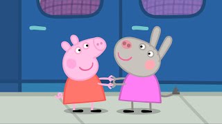 Peppa Pig Delphine Donkey Book Read Aloud [upl. by Yentrac]