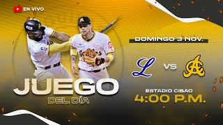 TIGRES DEL LICEY VS ÁGUILAS CIBAEÑAS  SERIE REGULAR 202425 [upl. by Raffaj]