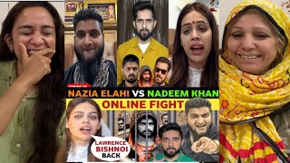 Lawrence Bishnoi Is Back  Nadeem Khan vs Nazia Ilahi Khan Debate  Pakistani Reaction [upl. by Girvin]