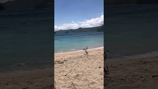 Mawi surf spot in Lombok lombok beach travel reels [upl. by Jariv377]