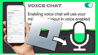 How To Get Voice Chat On Roblox Mobile [upl. by Alinna202]