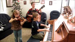 Deck the Hall GuitarPianoViolin Trio [upl. by Kinsley592]