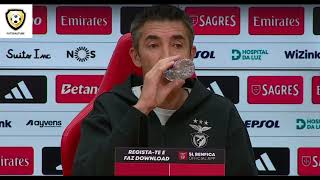 Conferencia Bruno Lage antevisão Benfica vs FC Porto [upl. by Aicenod]