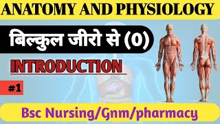 Anatomy and physiology lacture 1  Bsc nursing GNM ANM  pharmacy Introduction class [upl. by Annabella]