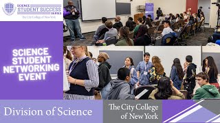 CCNY  Science Student Networking Event [upl. by Tuhn389]