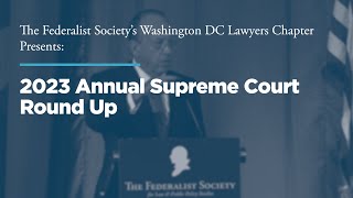 2023 Annual Supreme Court Round Up [upl. by Gussie]