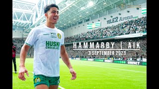 DERBYSEGER  HAMMARBY VS AIK  2023 [upl. by Mechling]