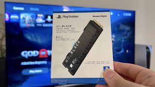 The BEST Upgrade for Your PS5  Official PS5 SSD  Heatsink [upl. by Fillander]