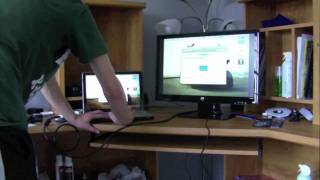 HP 23quot LED Monitor 2311x  unboxing setup and review [upl. by Annaerb]