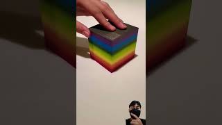 Mainan warna warni 😱 satisfyingsatisfying rainbow art satisfyingvide colors oddilysatisfying [upl. by Sirkin202]