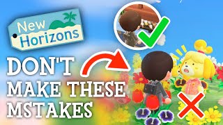 DONT Make These Mistakes in Animal Crossing New Horizons [upl. by Abehs242]