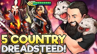 5 Country  This Dreadsteed is so Cool Yee HAW  TFT Remix Rumble  Teamfight Tactics [upl. by Ribak]