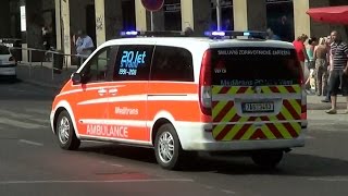 Praha Meditrans Mercedes Vito ambulance 62014 [upl. by Llemert]