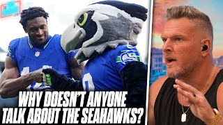 Why Doesnt The Media Talk About the Seahawks Enough  Pat McAfee Show [upl. by Nothgierc]