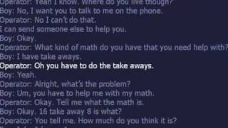 kid call 911 for help with math [upl. by Nois183]