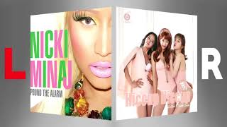 Six BombNicki Minaj  Hiccup HiccupPound The Alarm Split AudioHeadphones Listening [upl. by Tatman50]