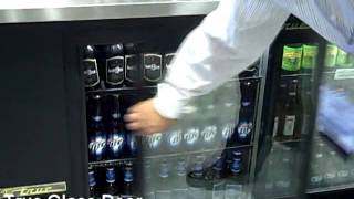 True Glass Door Back Bar Refrigerator [upl. by Llenrad]