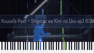 Shigatsu wa Kimi no Uso  Kouseis PastOtouto Mitai na Sonzai  synthesiaTutorial  SheetsMIDI [upl. by Siuraj]