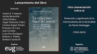 Lanzamiento del libro quotLa vida como como lugar del pensarquot [upl. by Alikahs176]