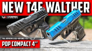 UMAREX T4E WALTHER PDP COMPACT 43 Cal – Review SelfDefense Challenge Shooting Test Pepper Gun [upl. by Auehsoj]