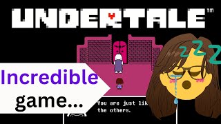 Lets play UNDERTALE for the First Time soft spoken ASMR game music keyboard sounds PART 1 [upl. by Kimbell]