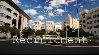 Cal State San Marcos Sorority Recruitment [upl. by Kaitlin]