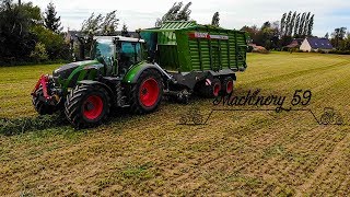 Ramassage dherbe 2018 New Fendt 720  Autochargeuse Fendt tigo 60 PR [upl. by Ydissac]